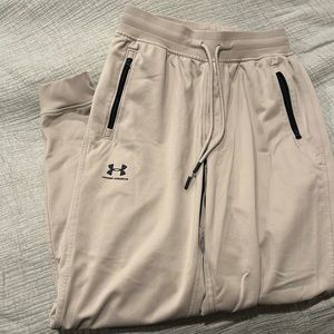 Under Armour tan joggers